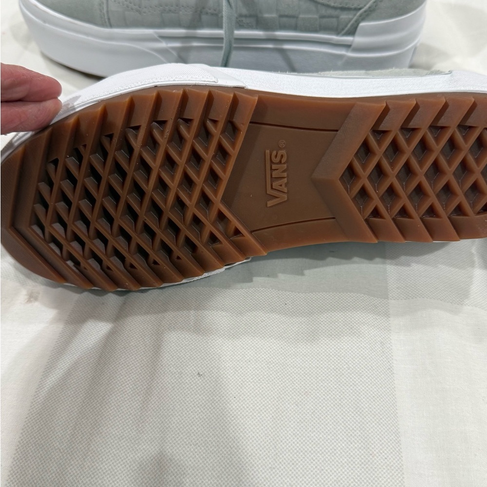 Vans Gray Platform Sneakers - Picture 3 of 6